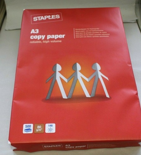 Staples kopierpapier weiß a3 - staples,