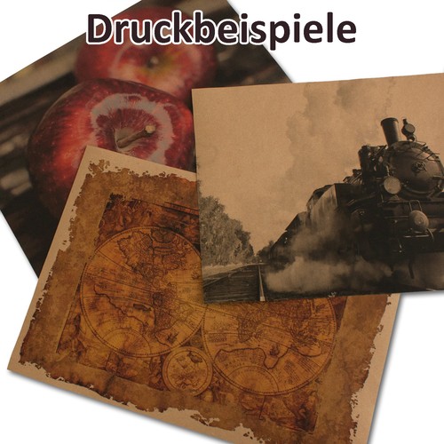 Vintage kraftpapier din - kraftpapier,
