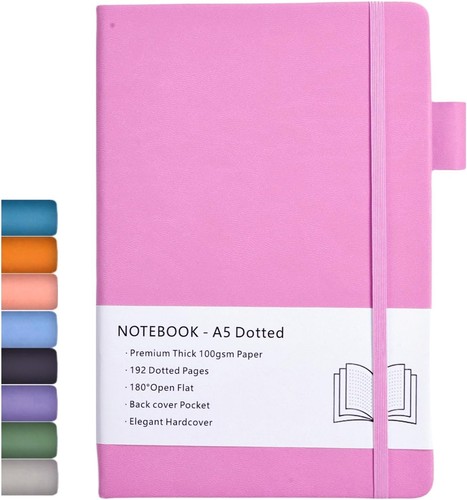 Dotted notizbuch hardcover - notizbuch,