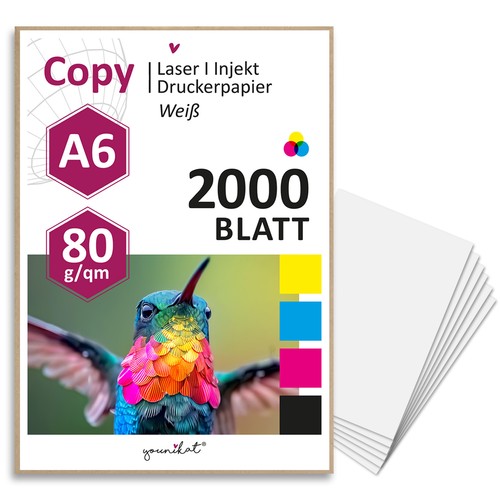 2000 blatt blanko - blatt,
