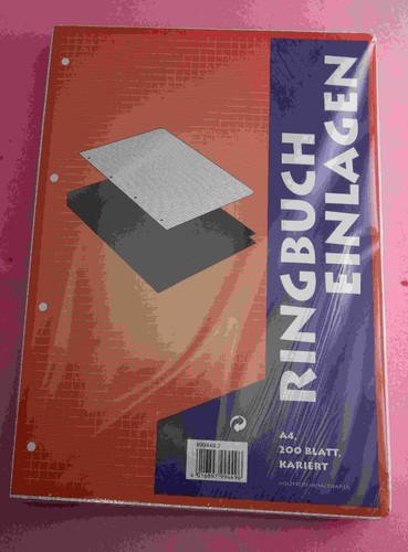 Ringbucheinlagen pack 200 - x,